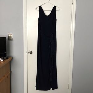 Navy Ralph Lauren Evening Gown
